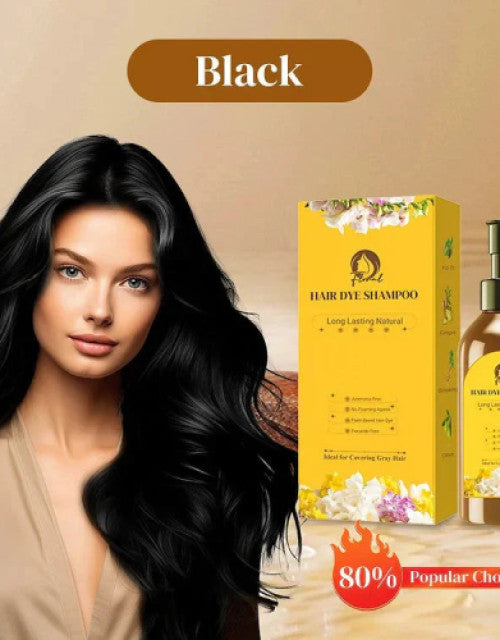 Long Lasting Natural Hair Dye Shampoo ( PACK OF 2)