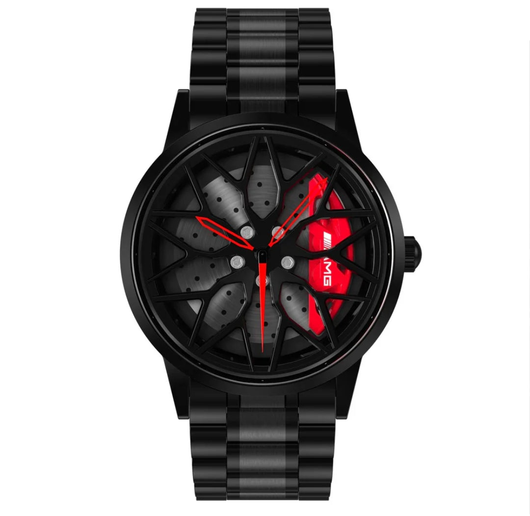 Stereoscopic Car Wheel Watch